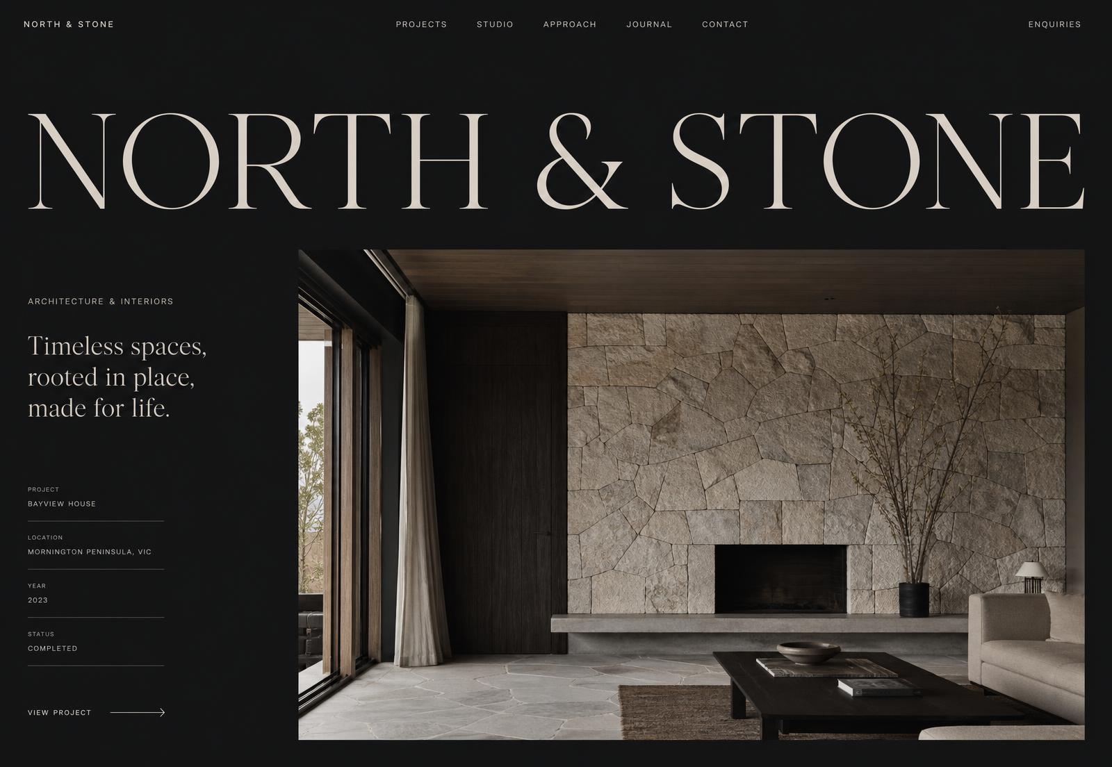 Desktop website designed and built by HoD, shown in a browser frame